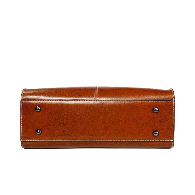 Elegant Lædertaske – Klassisk og Funktionel Skuldertaske