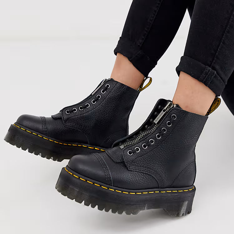 Emi - Ankelstøvler Sorte Støvler Med Hæl