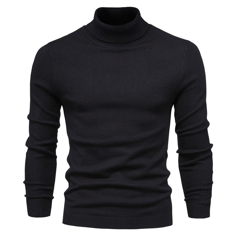 Blaine | Klassisk herre rullekrave trøje – elegant uld sweater