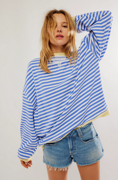 Mare - Oversized Sweater Striped Trøje