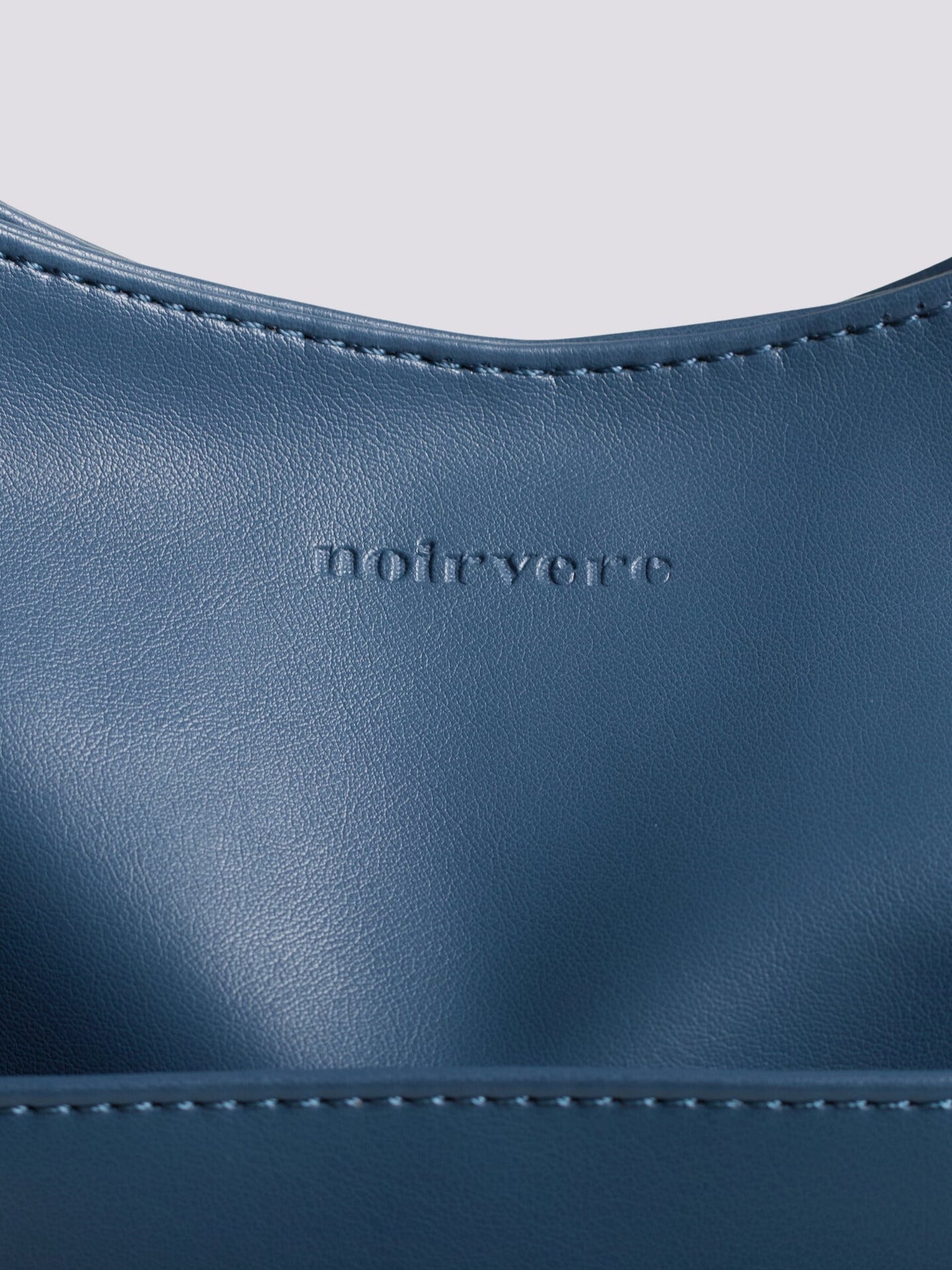 Minimalistisk Vegan Læder Hobo Skuldertaske