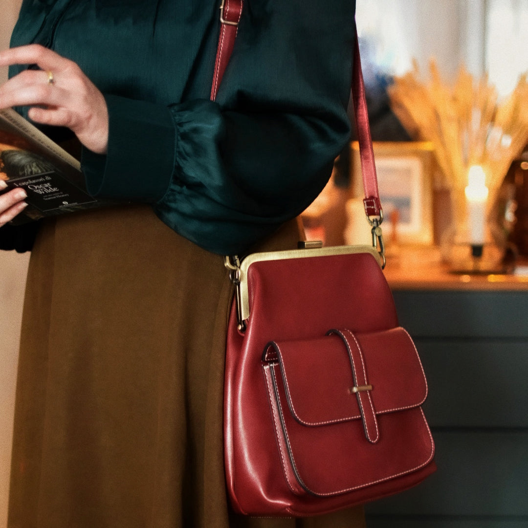 Liva Vandtæt Omstillingsrygsæk – Multifunktionel Rygsæk i Læder