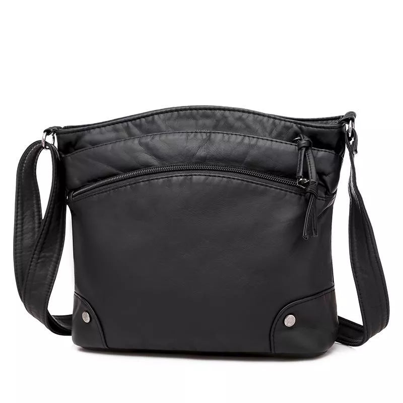 Eleganza Duratura di Zoe – Holdbar Læder Skuldertaske