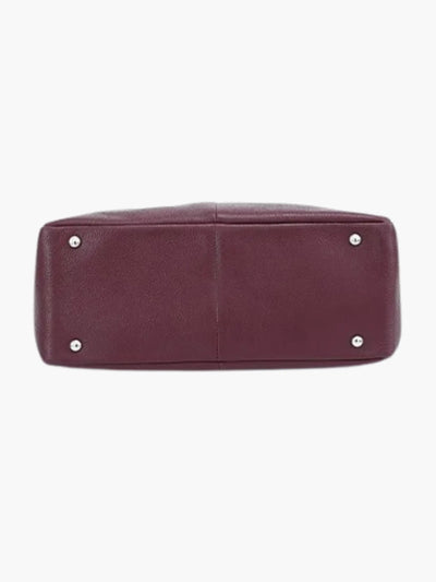 Hannelore – Blød Læder Hobo Skuldertaske med Lynlås