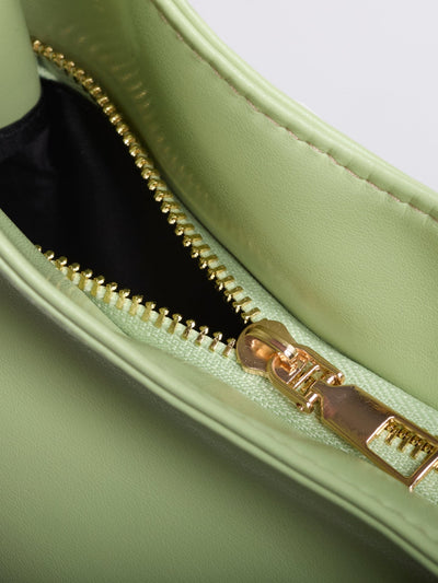 Minimalistisk Vegan Læder Hobo Skuldertaske