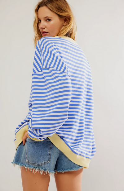 Mare - Oversized Sweater Striped Trøje