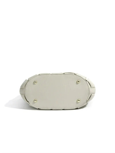 Agnes – Håndvævet Lædertaske