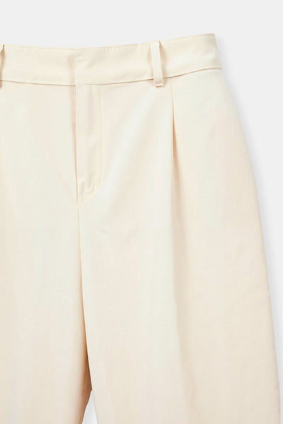 Stilfulde damesbukser med bredt snit og plisseringer Bukser Dame