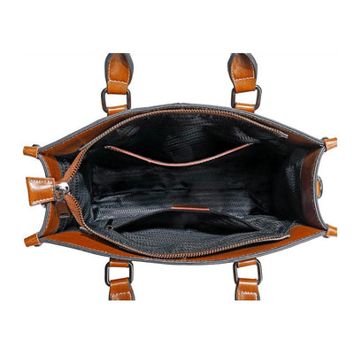 Elegant Lædertaske – Klassisk og Funktionel Skuldertaske