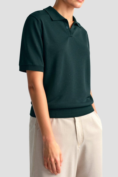 Kortærmet Polo Shirt Dame Top