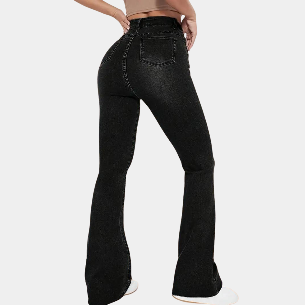 Maddison™ Denim Jeans Sorte Flared Bukser Dame