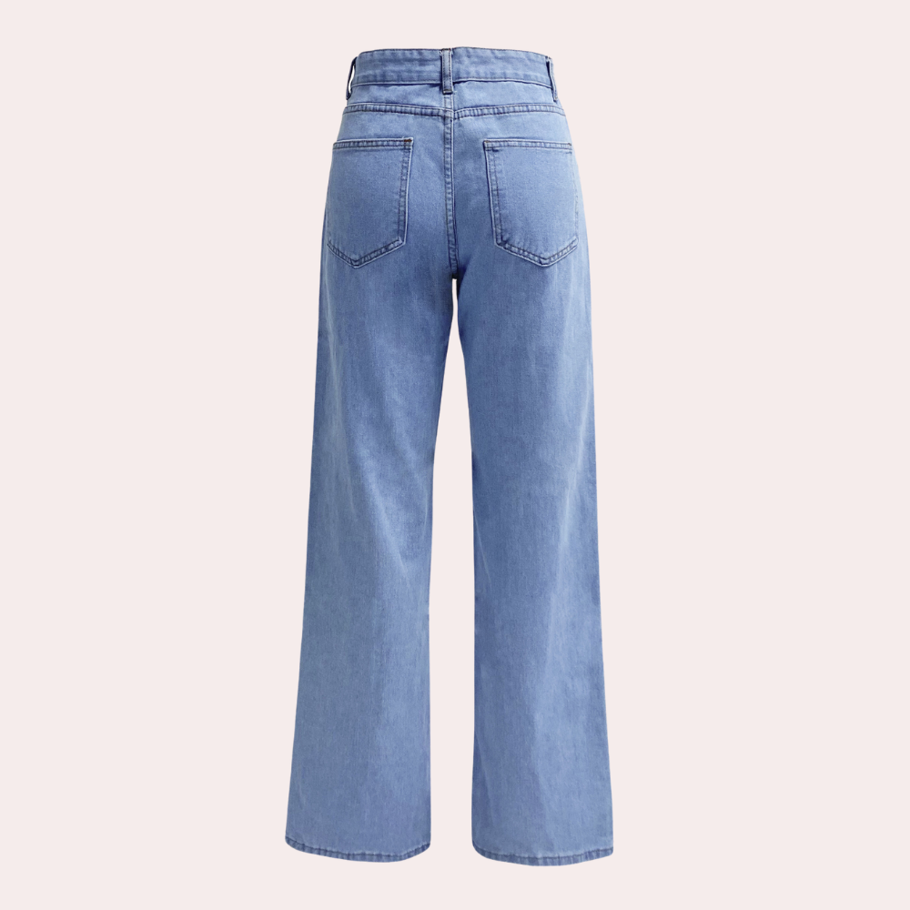 Esme™ Denim Jeans Wide Leg Bukser Dame