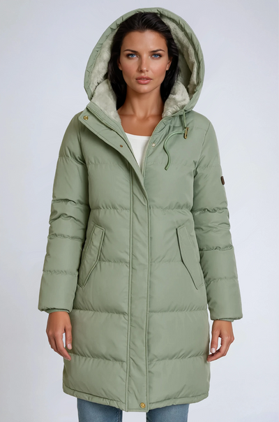 Mira - Dunjakke Lang Vinterjakke til Dame Jakke