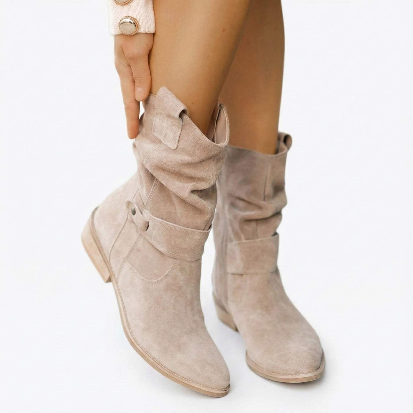 Lina | Ankelstøvler Komfortable Støvler Med Hæl