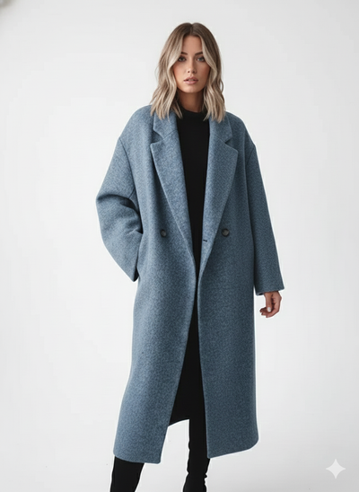 Emma I Stylish Oversized Vinterfrakke Dame Frakke Lang
