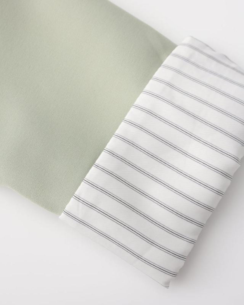 Scarlett | Dobbeltvendt Plus Size Skulder Blazer Dame i Grøn