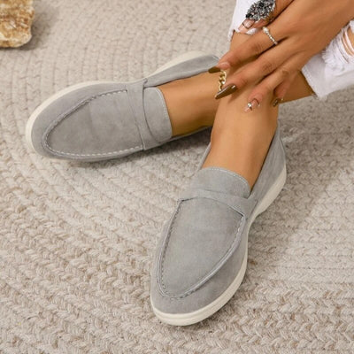 Catoo - Elegant Suede Loafers Dame