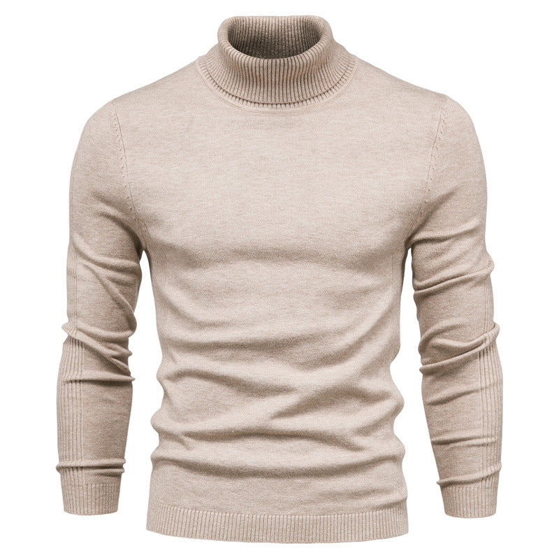 Blaine | Klassisk herre rullekrave trøje – elegant uld sweater