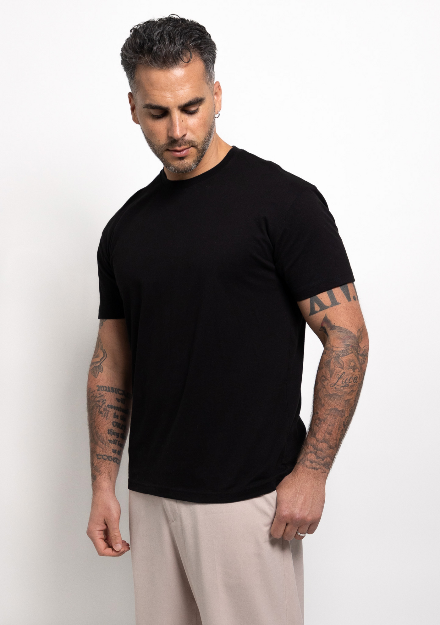 Basis Herre T Shirts – Sæt af 3