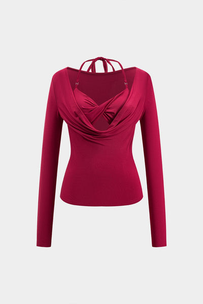 Dakota | Langærmet T-shirt Elegant Top Dame