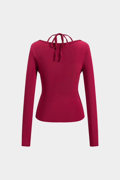 Dakota | Langærmet T-shirt Elegant Top Dame