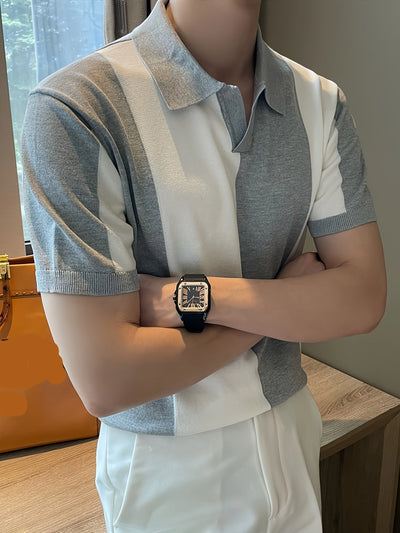 Forrest | Elegant åndbar polo til mænd – slim fit polo i bomuld