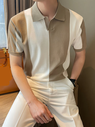 Forrest | Elegant åndbar polo til mænd – slim fit polo i bomuld