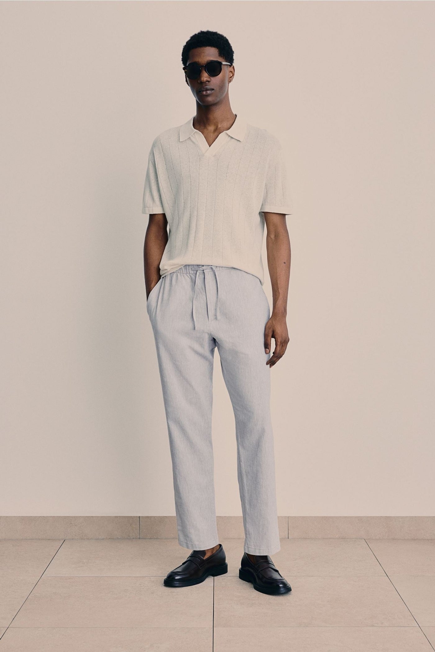 Edward | Casual Relaxed-Fit Herre Trousers Bukser Mænd