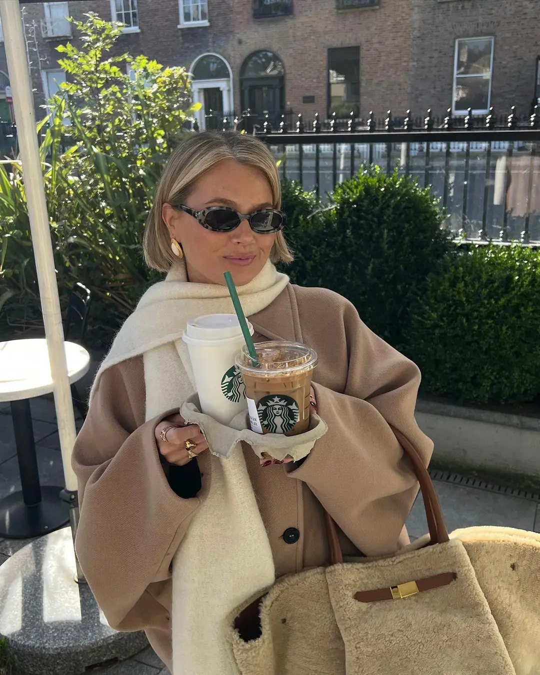 Jazzy | Elegant Oversized Uld frakke til Dame Vinterfrakke