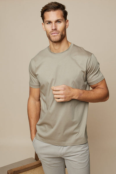 Jonathan | Elegant luksus herre t-shirt – premium åndbar bomuld