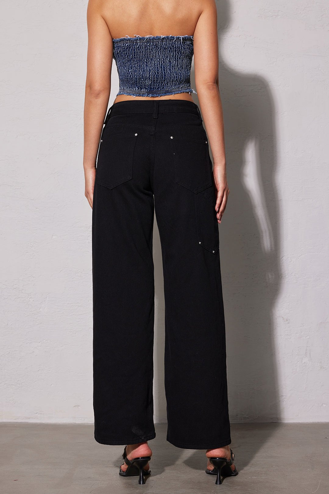 Aurelia | Denim Jeans Classic Utility Sort Bukser Dame